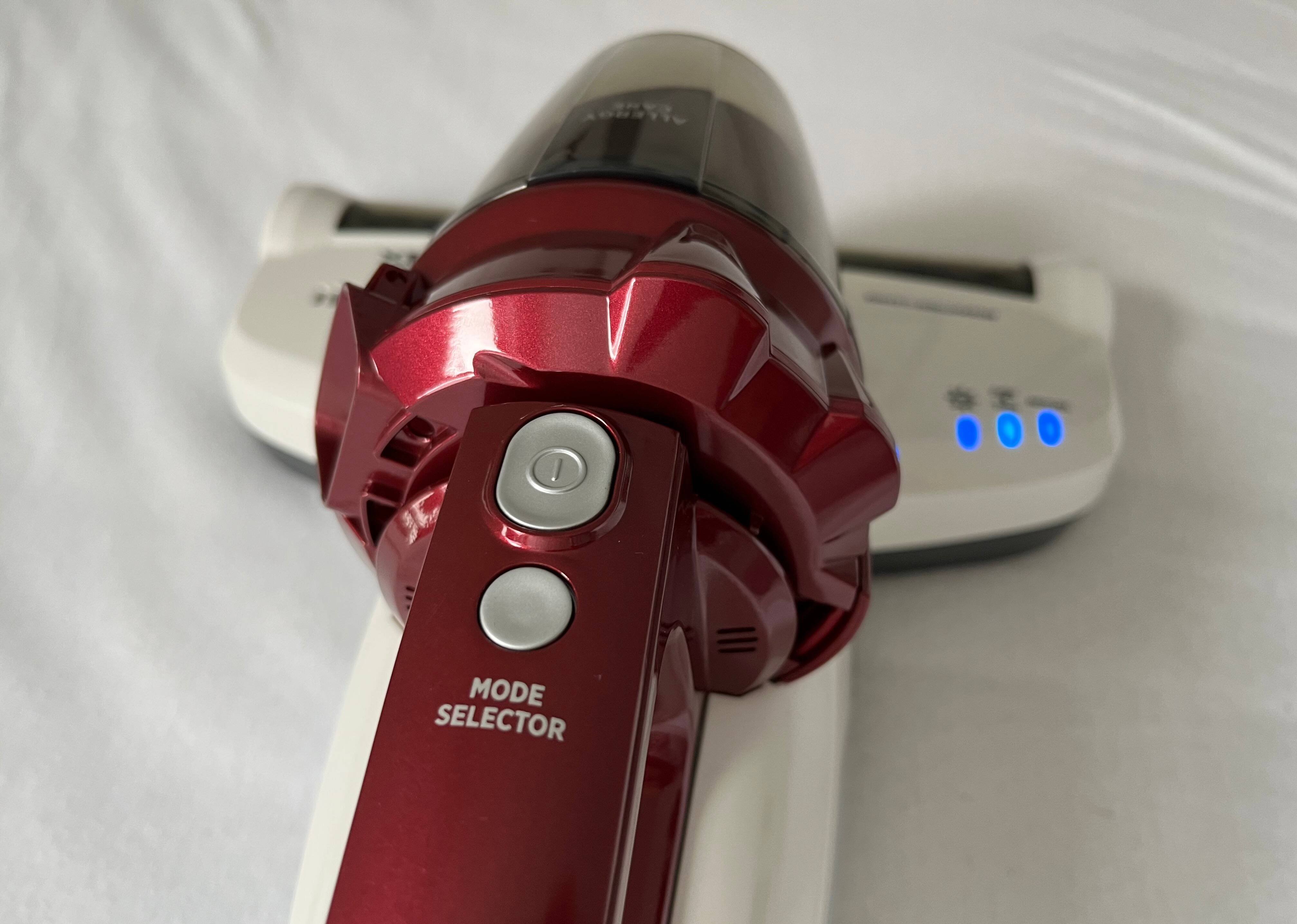Hoover Milbensauger Mode selection